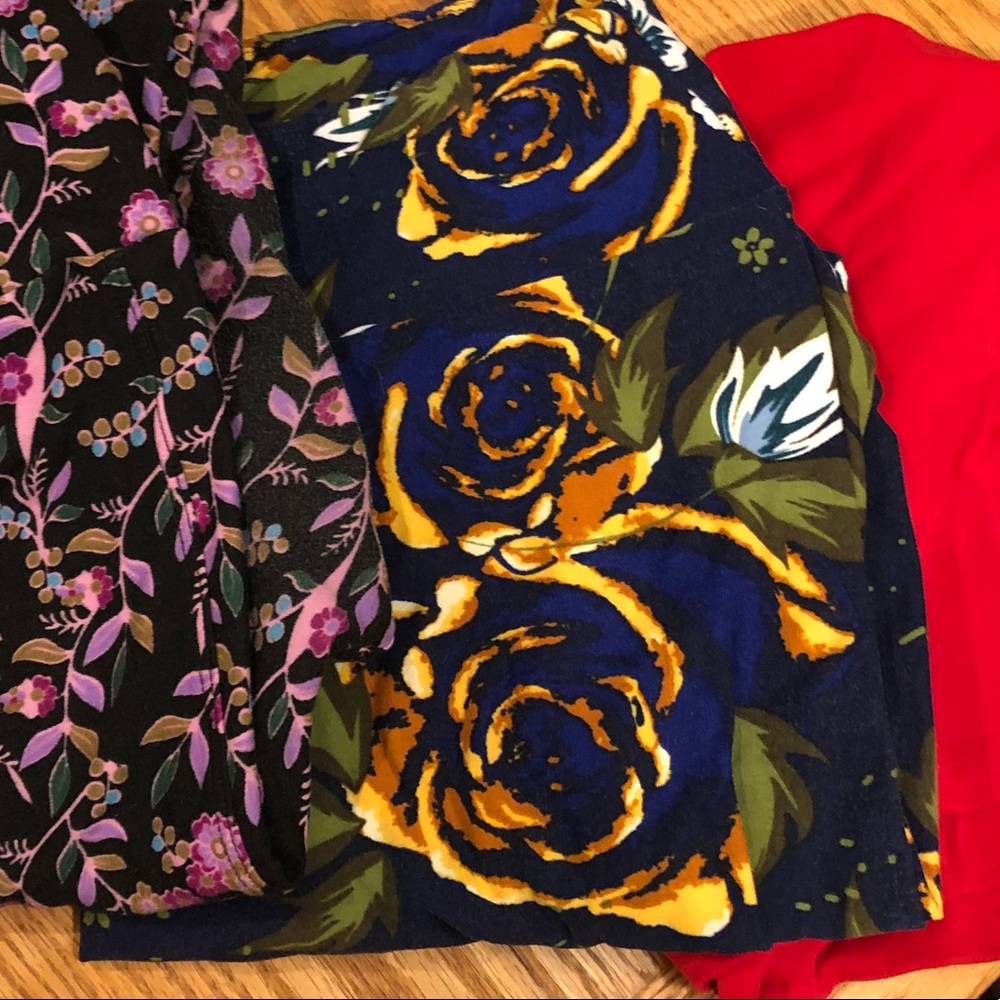 Lularoe tc leggings beauty and the beast